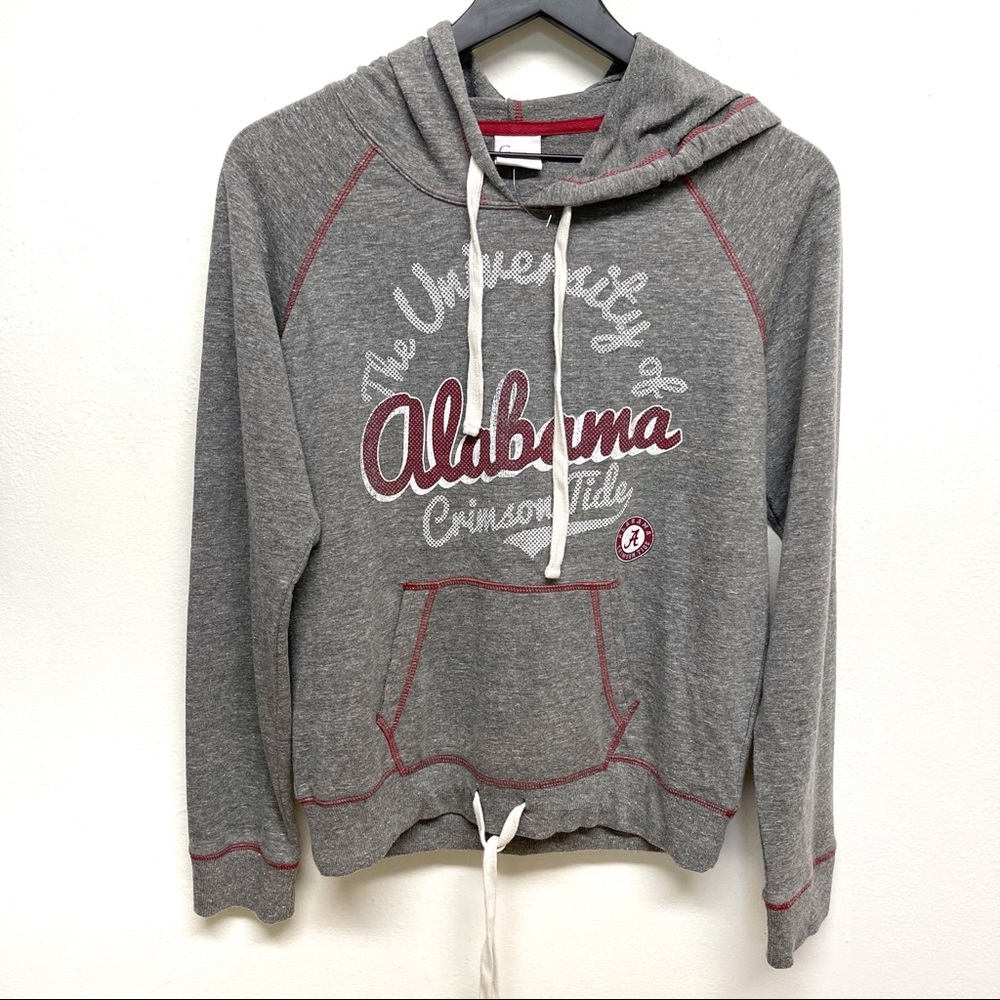 University of Alabama BAMA Gray Women's Sweatshirt Hoodie Medium